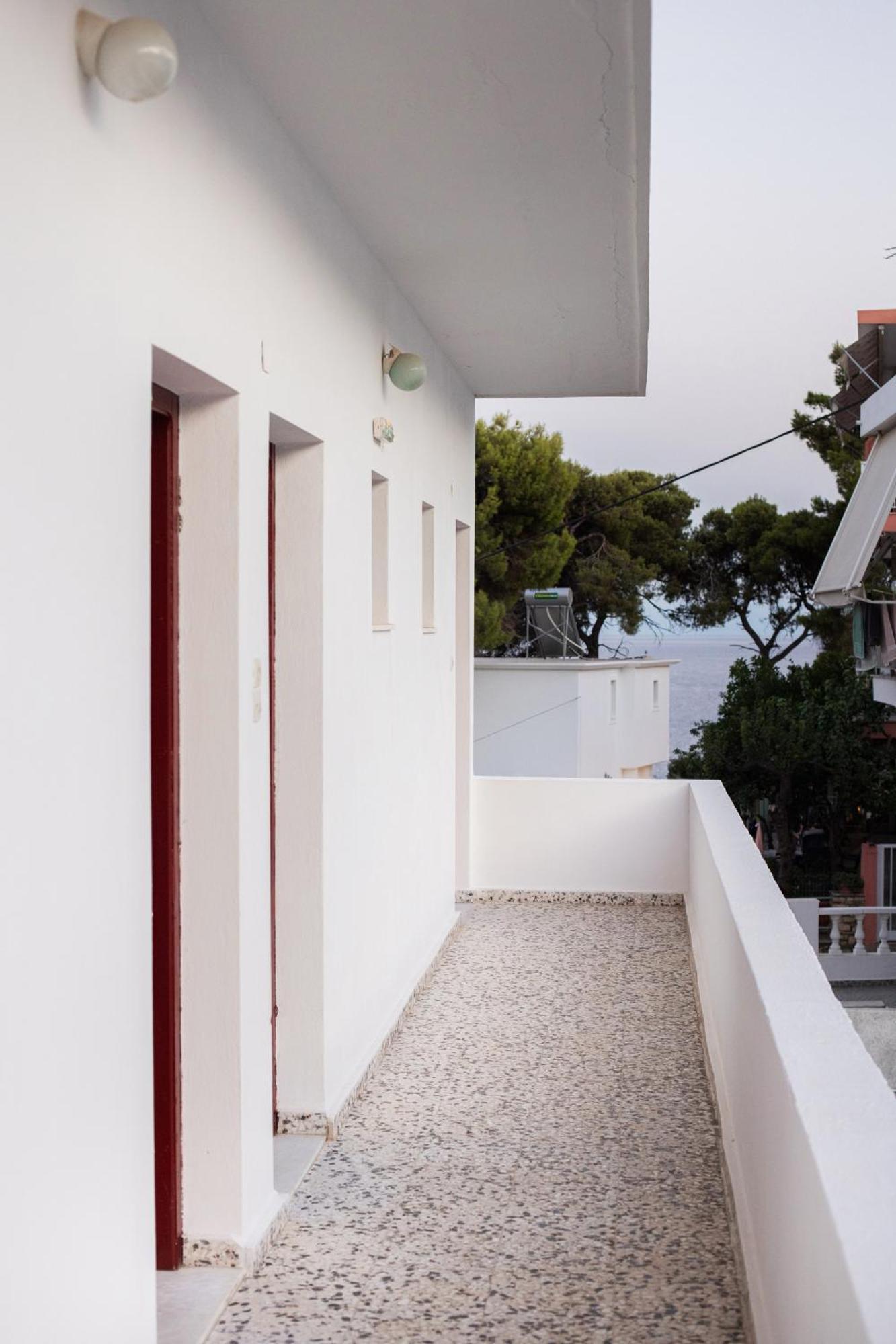 Nikos Rooms Vóci Kültér fotó