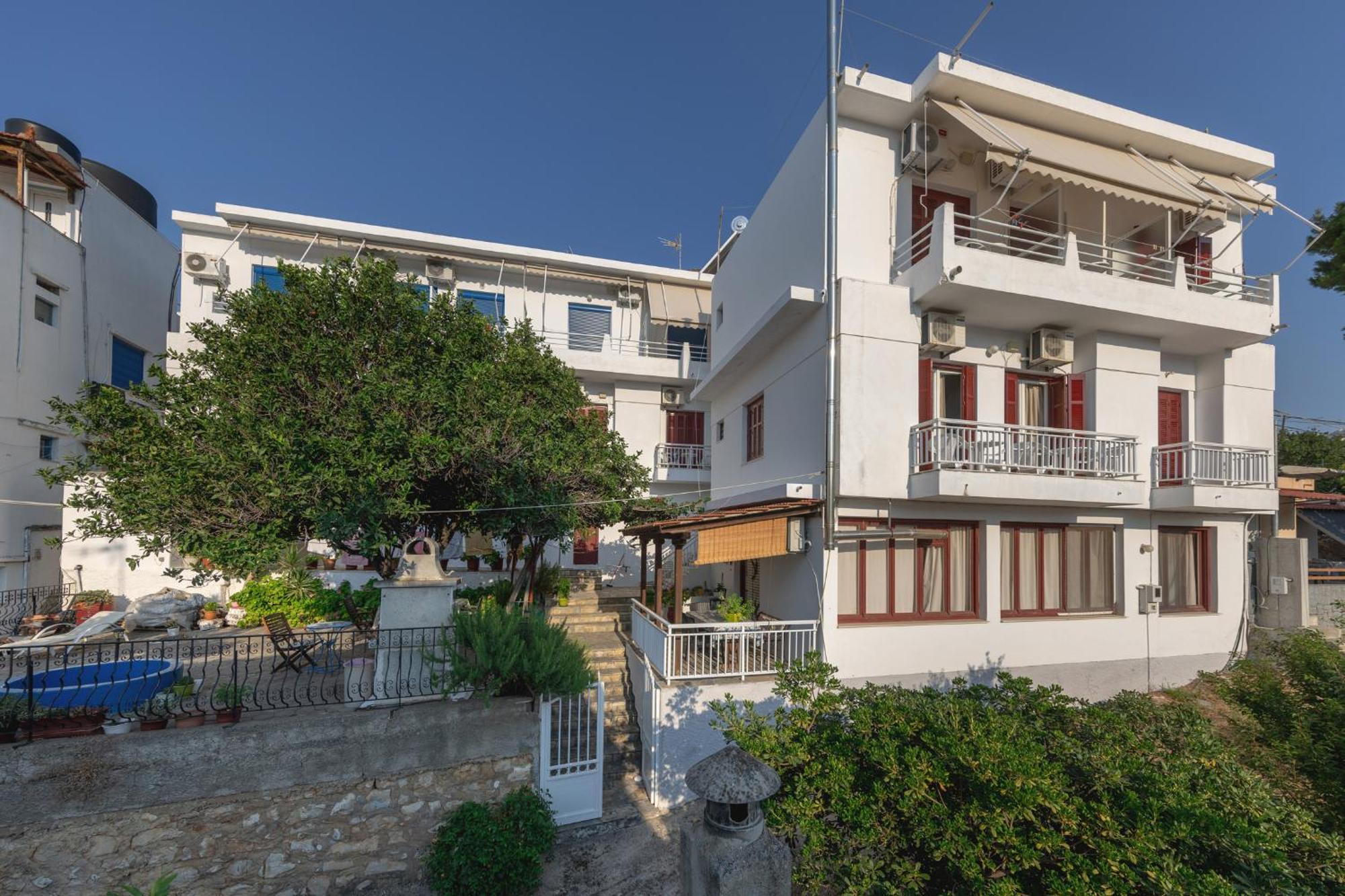 Nikos Rooms Vóci Kültér fotó